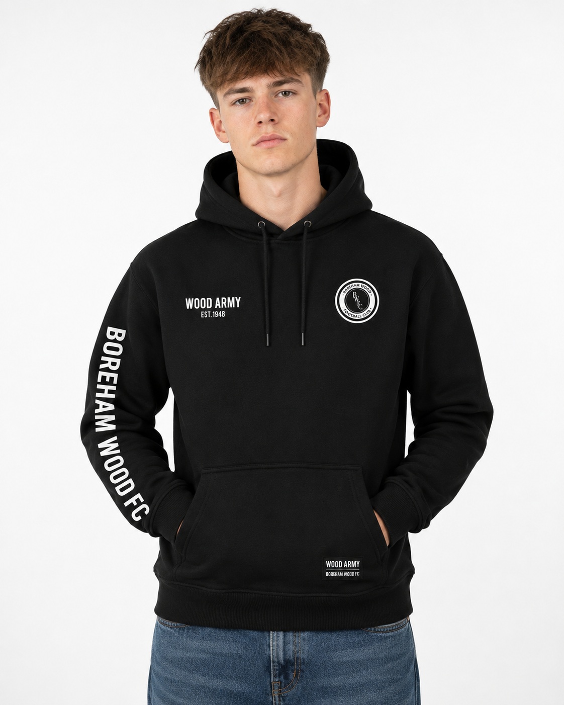Hoody with Model