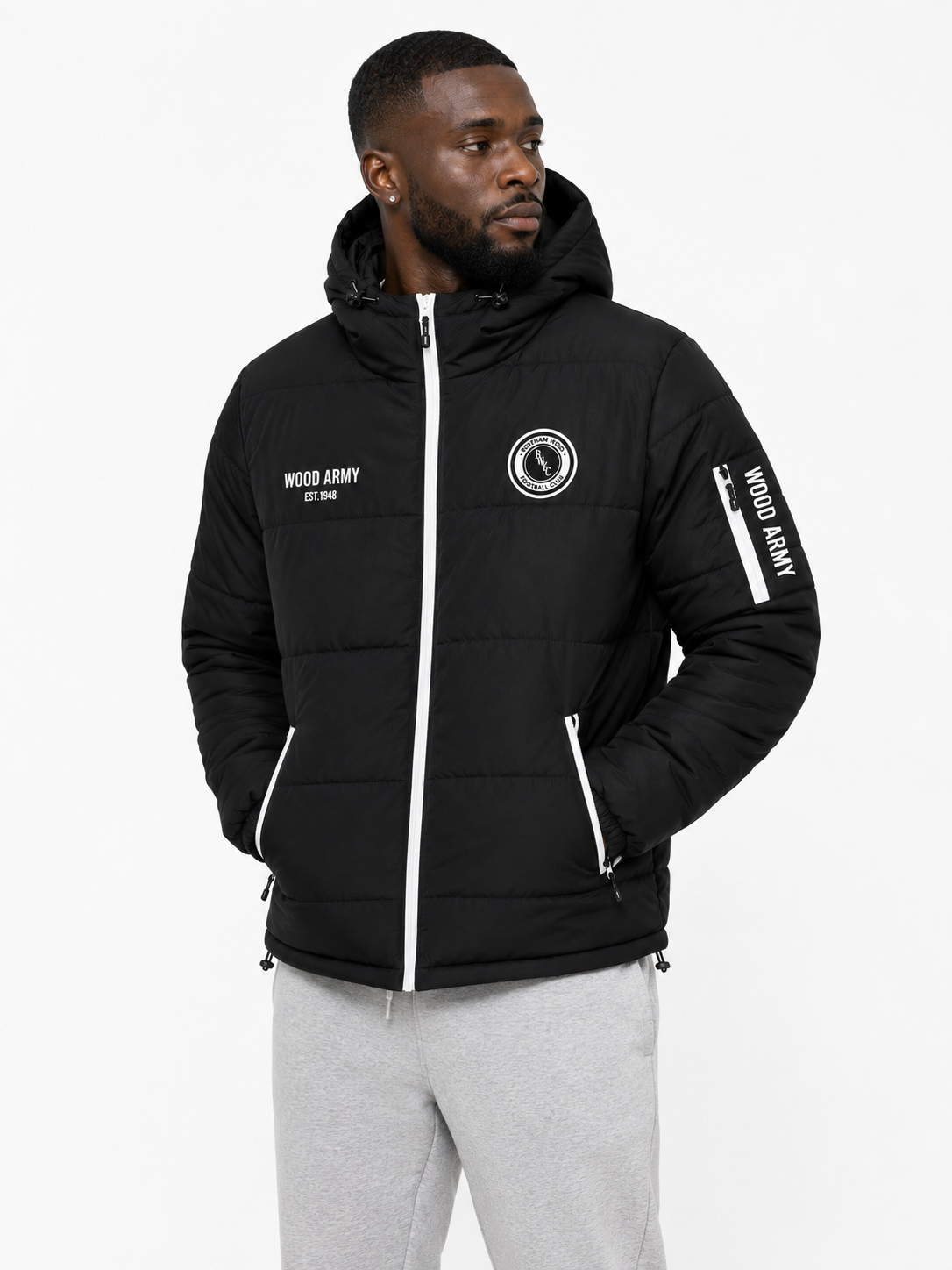 Puffa with Model